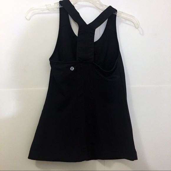 Lululemon women’s black tank top size 4 - Picture 2 of 4